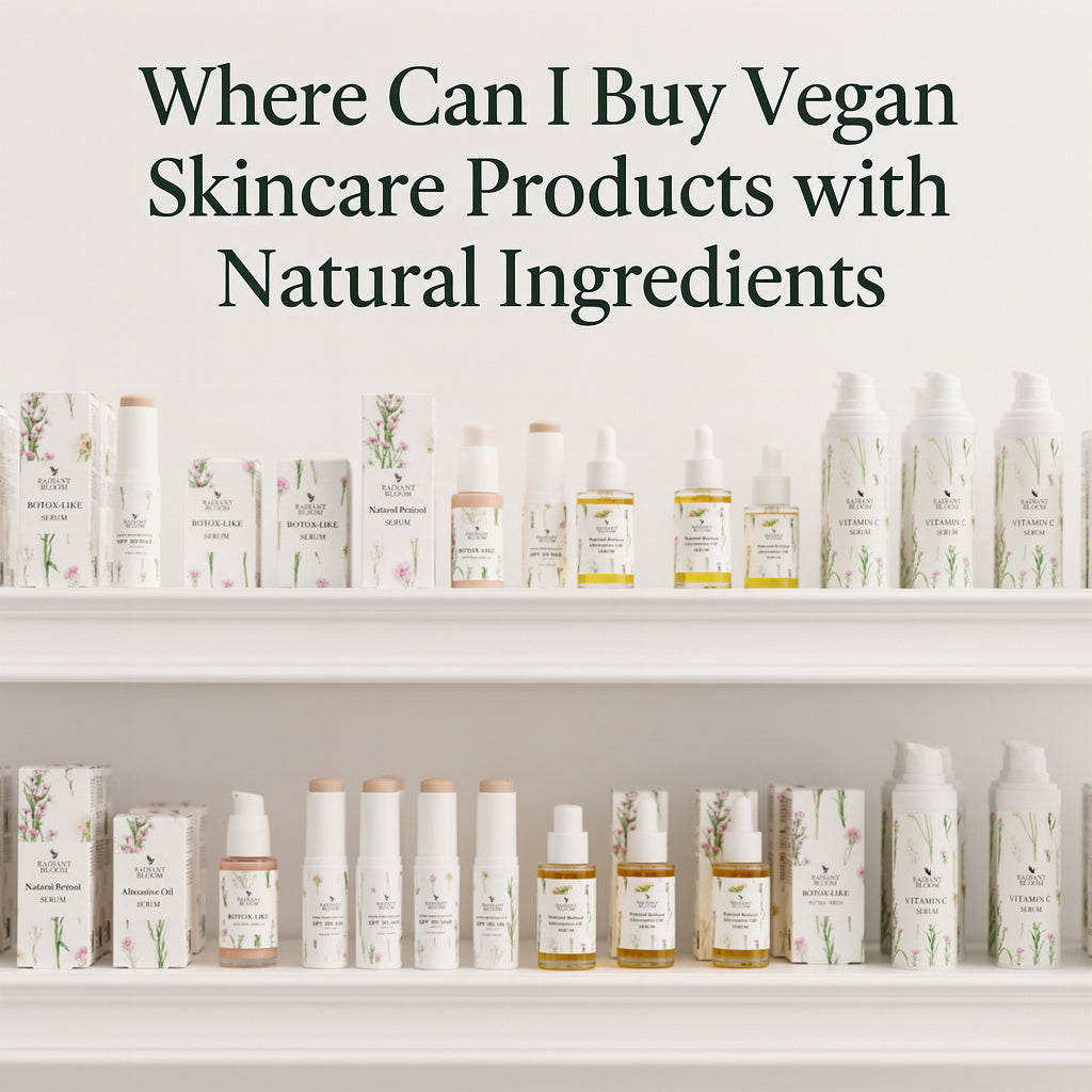 Where Can I Buy Vegan Skincare Products with Natural Ingredients?