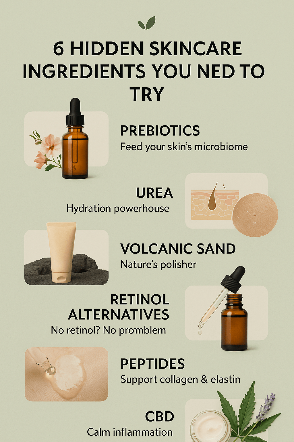 🌿 6 Hidden Skincare Ingredients You Need to Try — And Where to Get Them Naturally