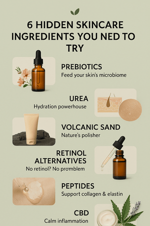 🌿 6 Hidden Skincare Ingredients You Need to Try — And Where to Get Them Naturally