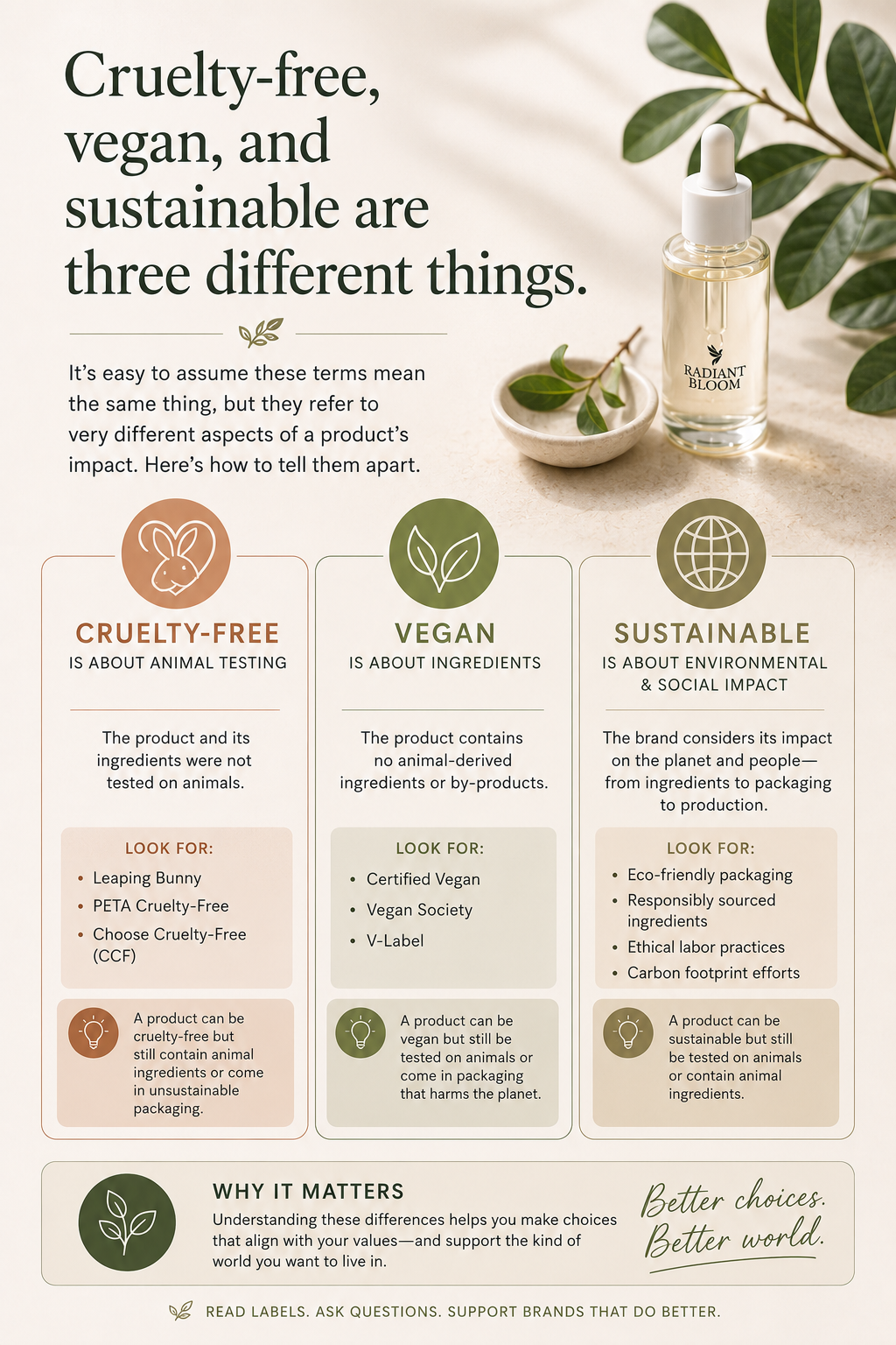 Vegan Skincare Brands with Cruelty-Free, Sustainable Packaging