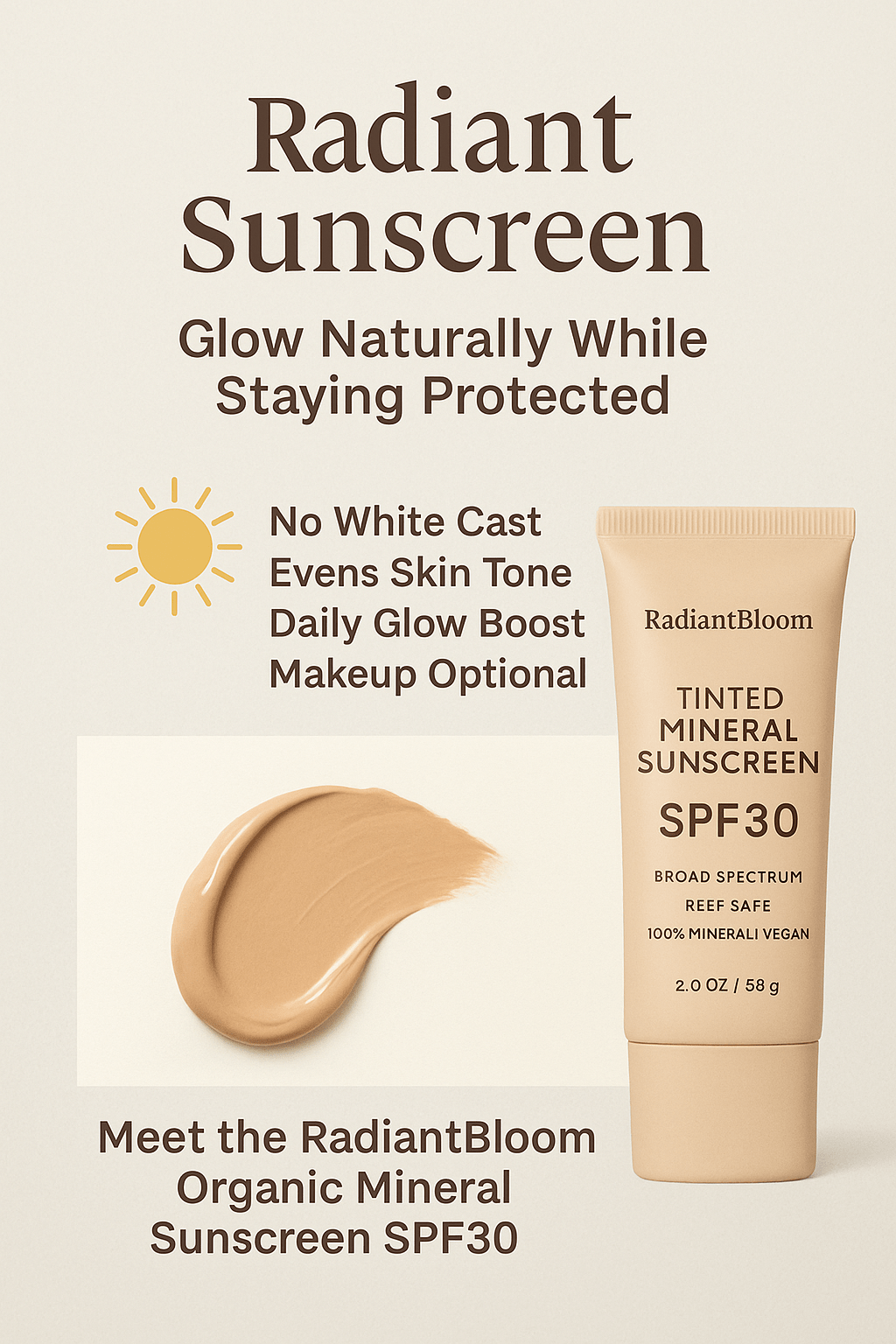 Radiant Sunscreen: Glow Naturally While Staying Protected