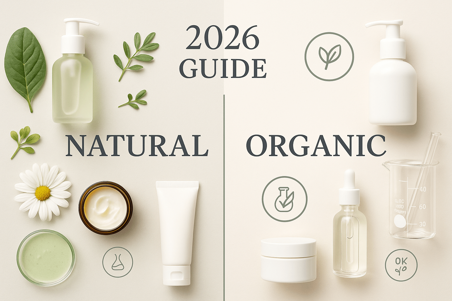 Natural vs Organic Skincare: The Complete 2026 Guide to Choosing Clean Beauty