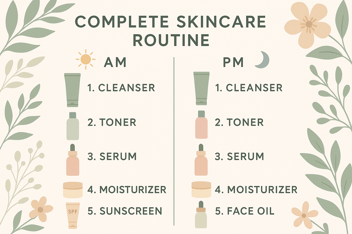 Skincare Routine Order: The Complete AM & PM Guide (Hub) – Radiant ...