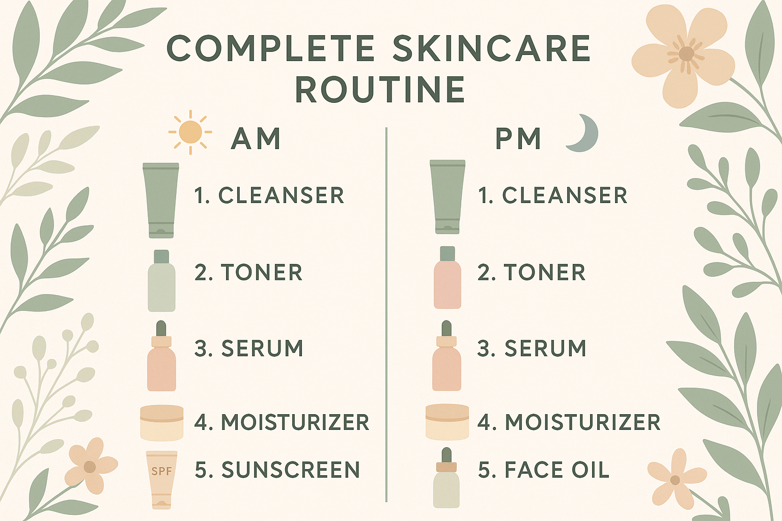 Skincare Routine Order: The Complete AM & PM Guide (Hub)