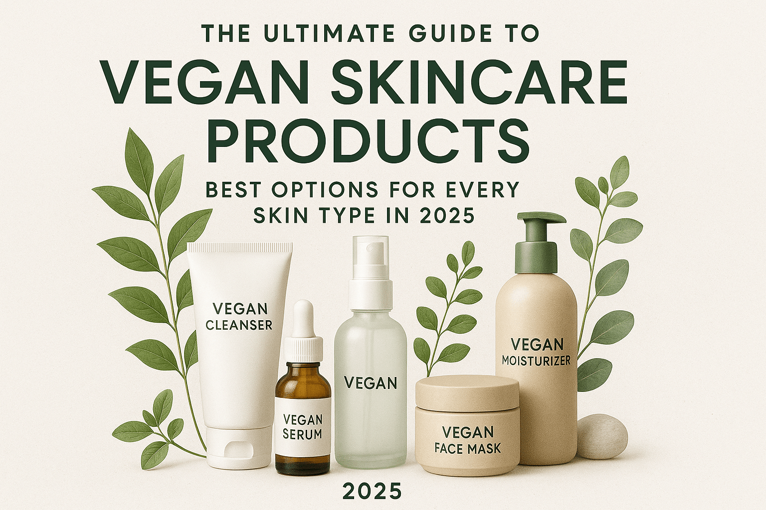 The Ultimate Guide to Vegan Skincare Products: Best Options for Every Skin Type in 2025