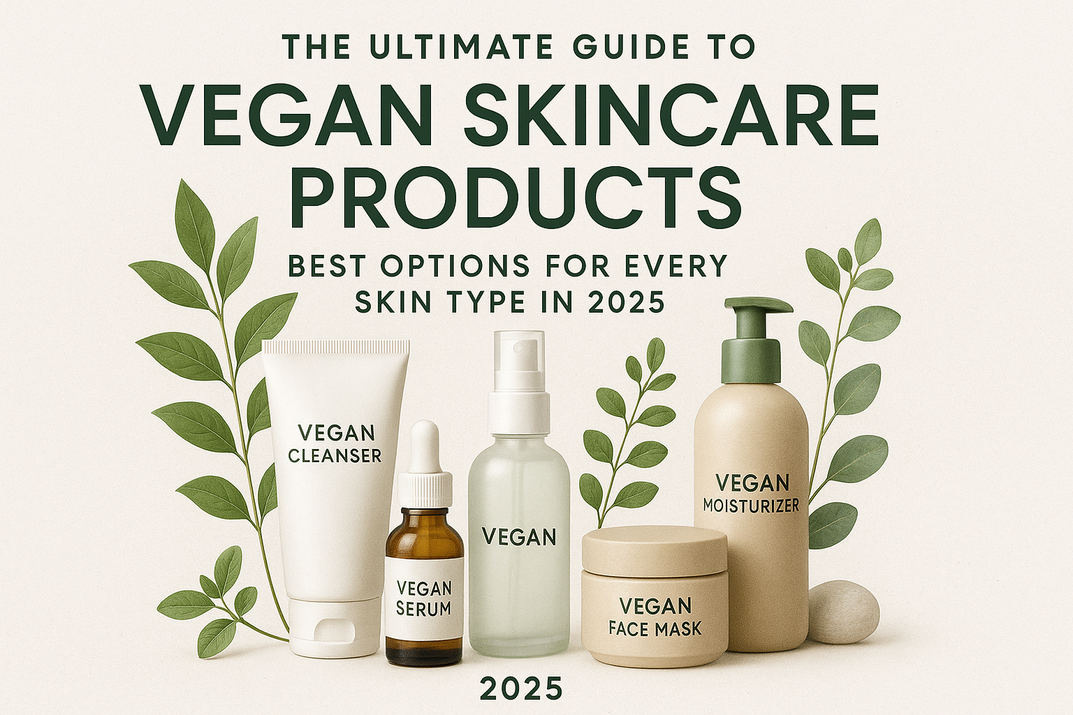 The Ultimate Guide to Vegan Skincare Products: Best Options for Every Skin Type in 2025