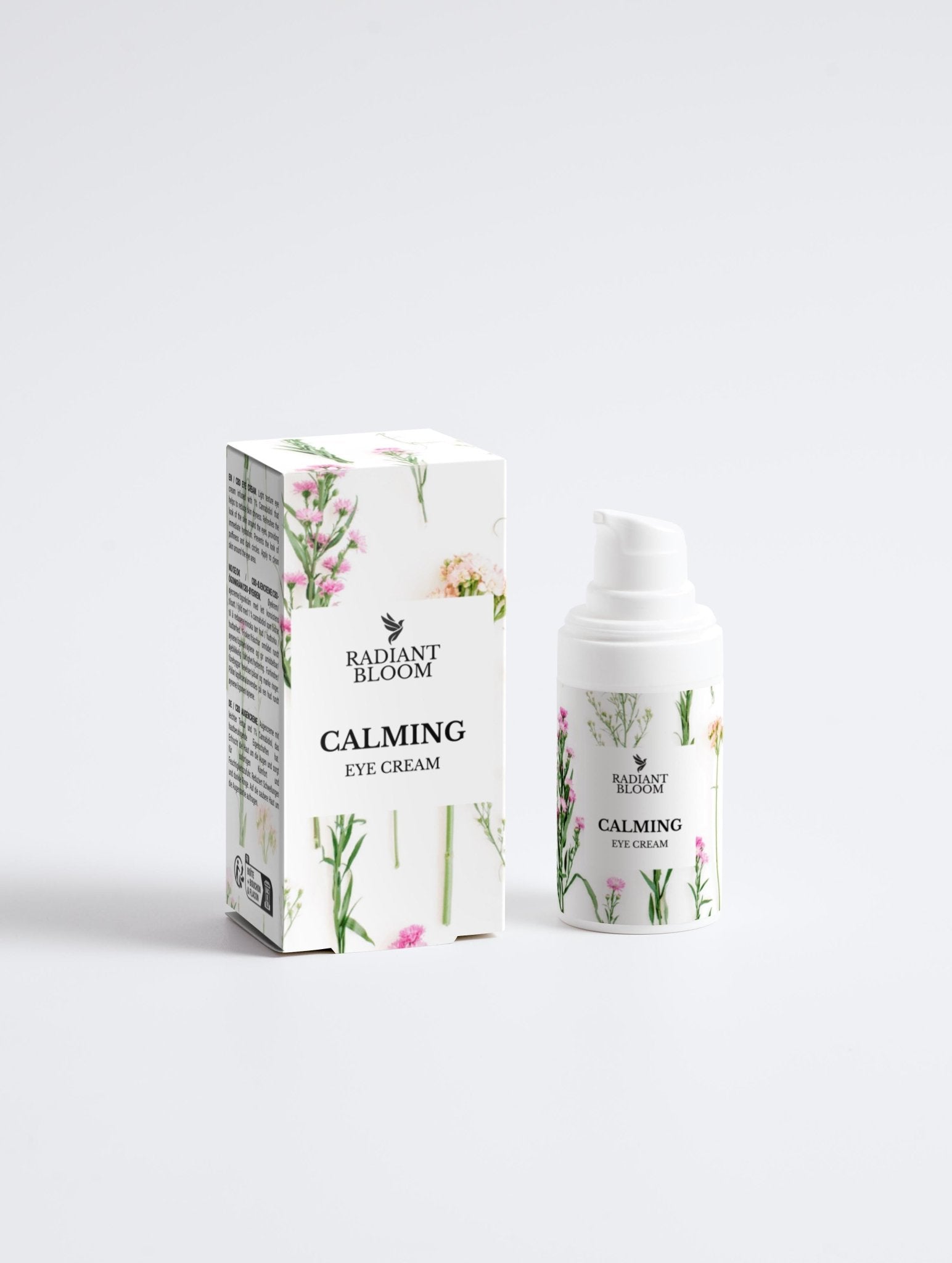 Calming Eye Cream , 15ml , 0.5 ft.oz – Natural / 15ml , 0.5 ft.oz by Radiant Bloom – Natural Organic Skincare