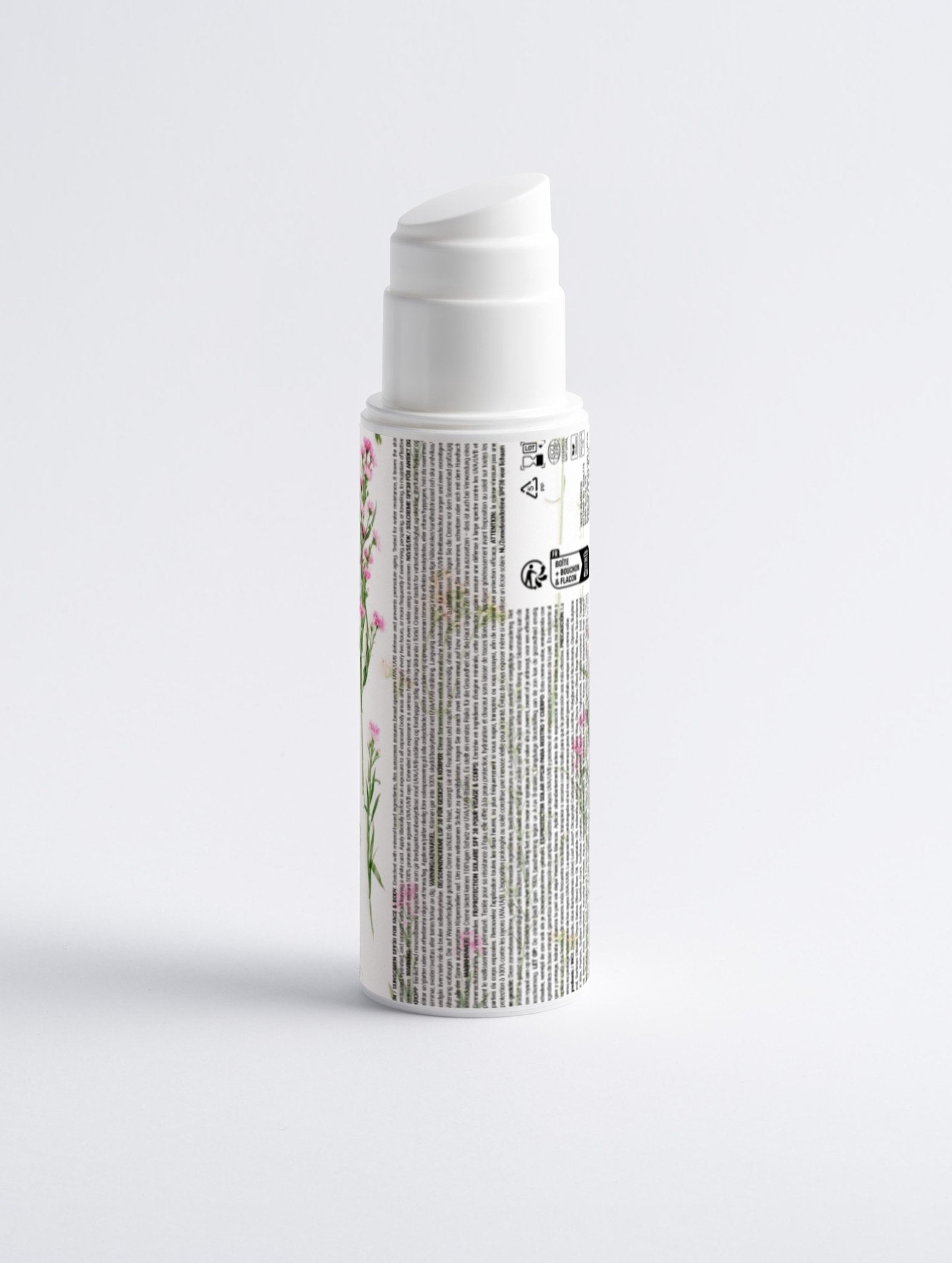 Mineral Sunscreen SPF30 for Face & Body, 150ml, no tint – Natural / 150ml , 5.07 ft.oz by Radiant Bloom – Natural Organic Skincare