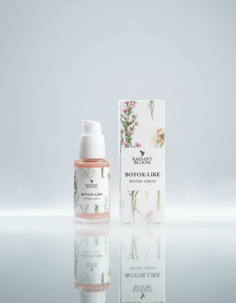 Botox - Like Peptide Serum - Radiant Bloom Organic