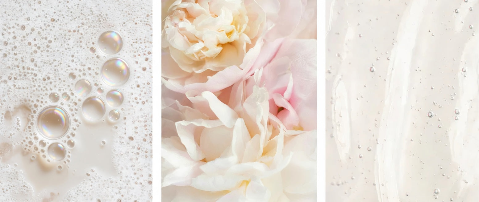 Organic Baby Body Wash with Camomile & Linseed | Newborn-Safe Radiant Bloom