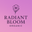 Radiant Bloom Organic logo