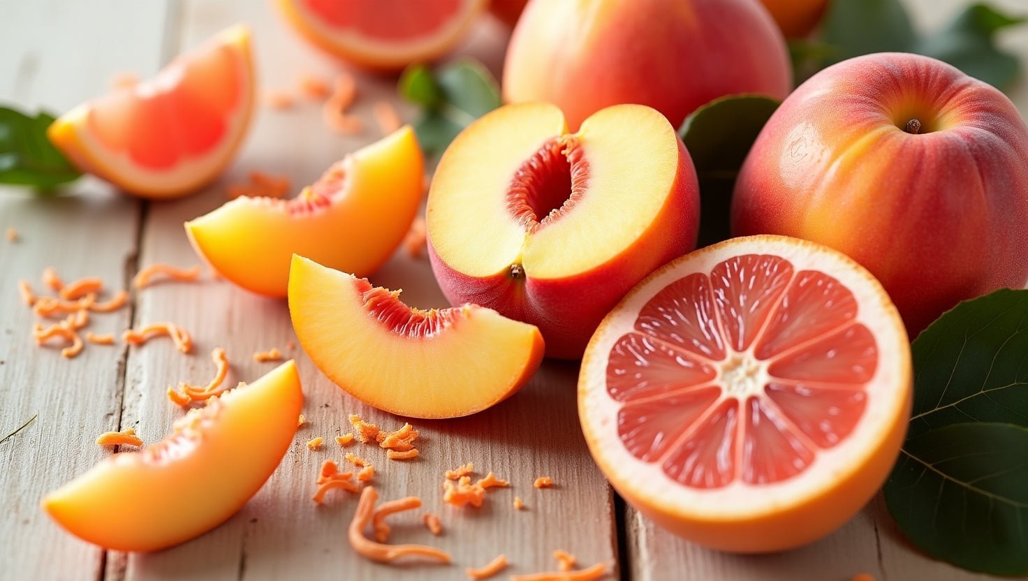 Colour Care Shampoo, Peachy Grapefruit Zest, 400 ml / 13.53 fl oz – Natural 400 ml / 13.53 fl oz by Radiant Bloom – Natural Organic Skincare