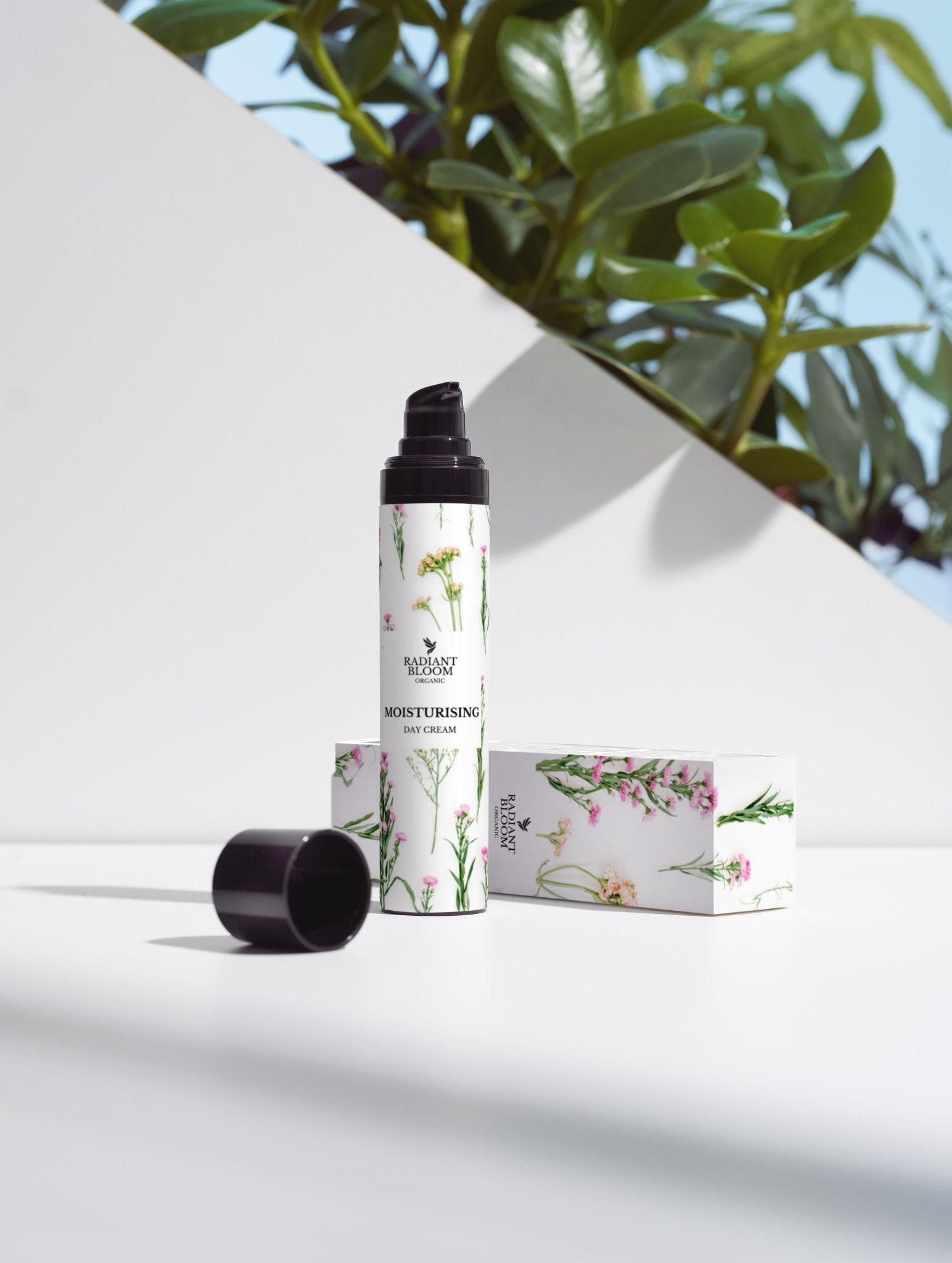 Moisturising Day Cream – Natural / 50ml , 1.7 ft.oz by Radiant Bloom – Natural Organic Skincare