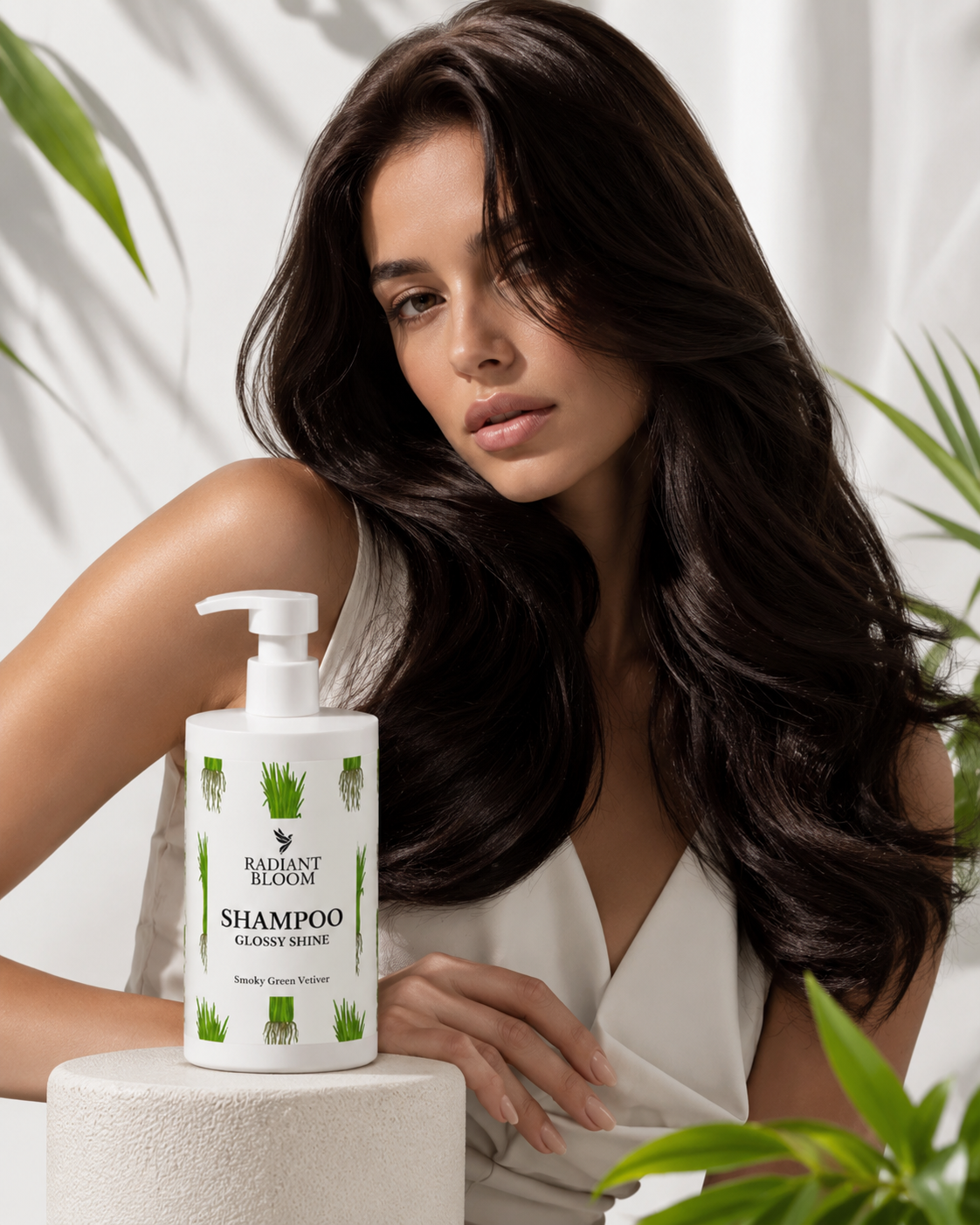 Gloss Shampoo, Smoky Green Vetiver