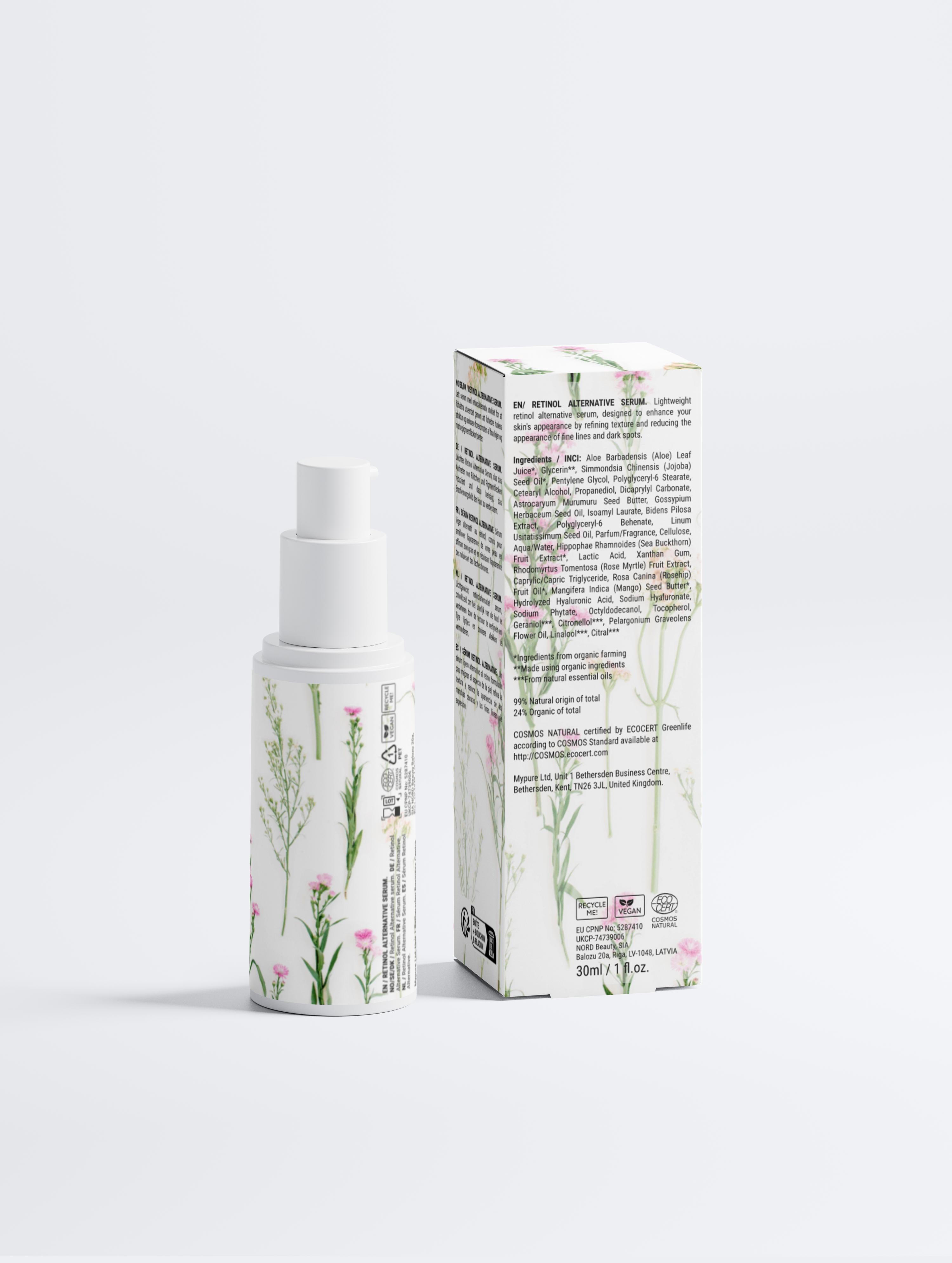 Retinol Alternative Serum  Natural 30ml