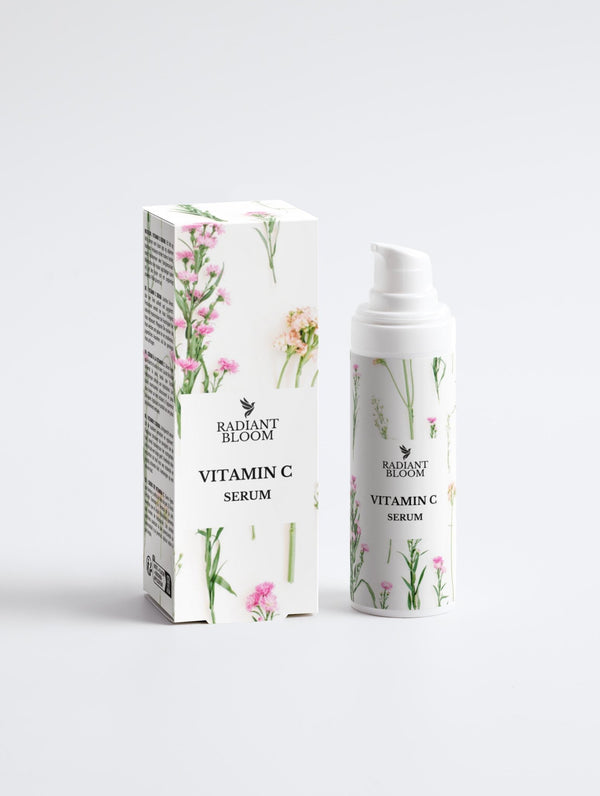 Vitamin C Serum, 30ml/ 1.0 fl oz – Natural 30ml/ 1.0 fl oz by Radiant Bloom – Natural Organic Skincare
