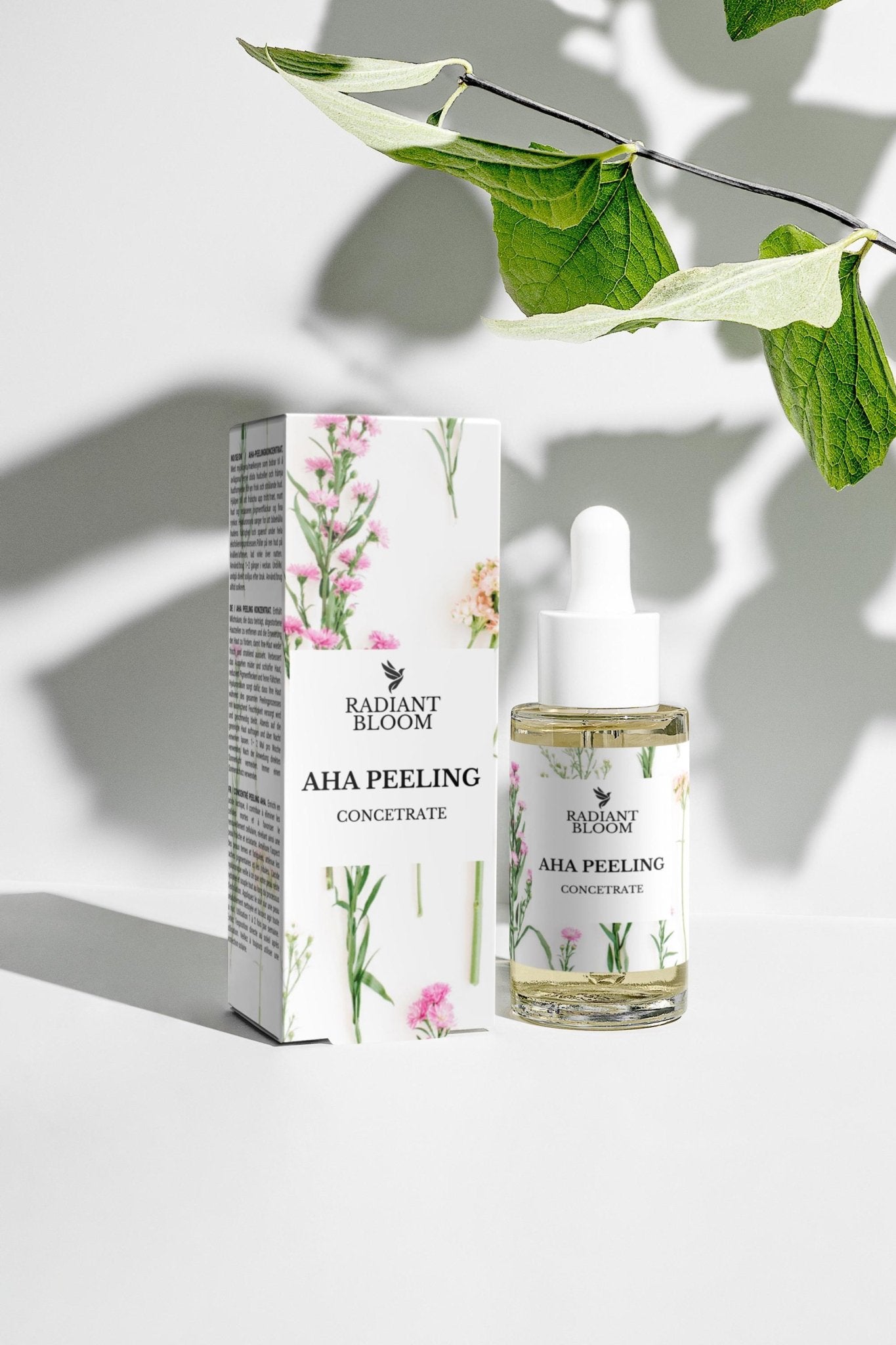 AHA Peeling Concentrate, 30ml/ 1.0 fl oz – Natural 30ml/ 1.0 fl oz by Radiant Bloom – Natural Organic Skincare