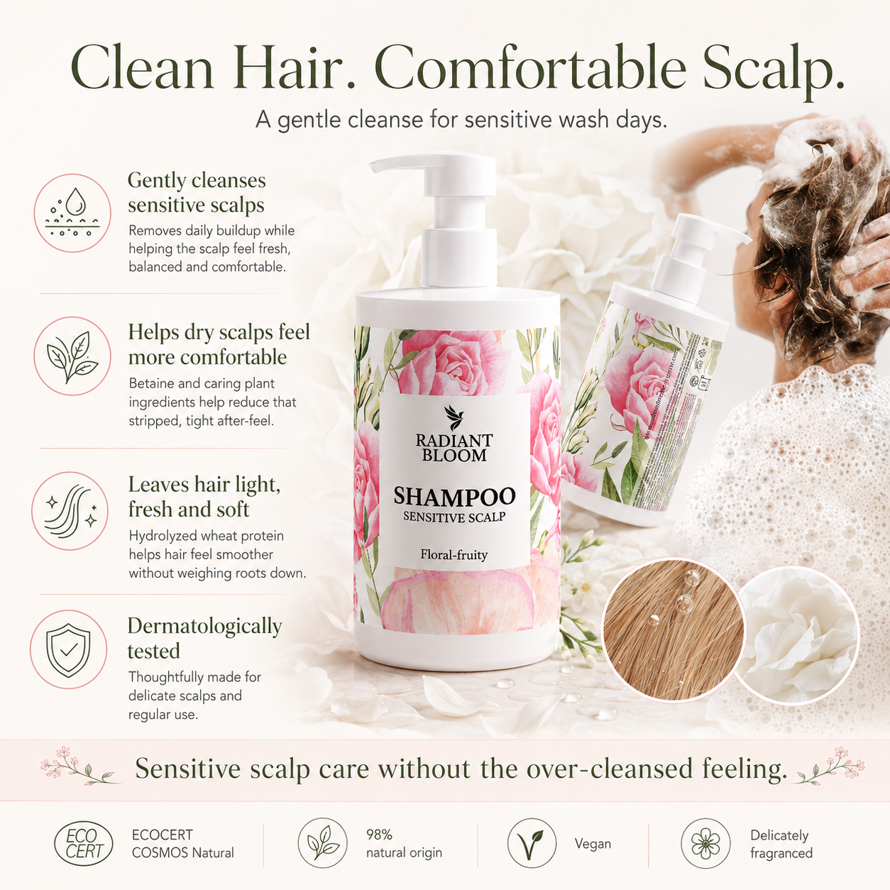 Sensitive Scalp Shampoo Radiant Bloom