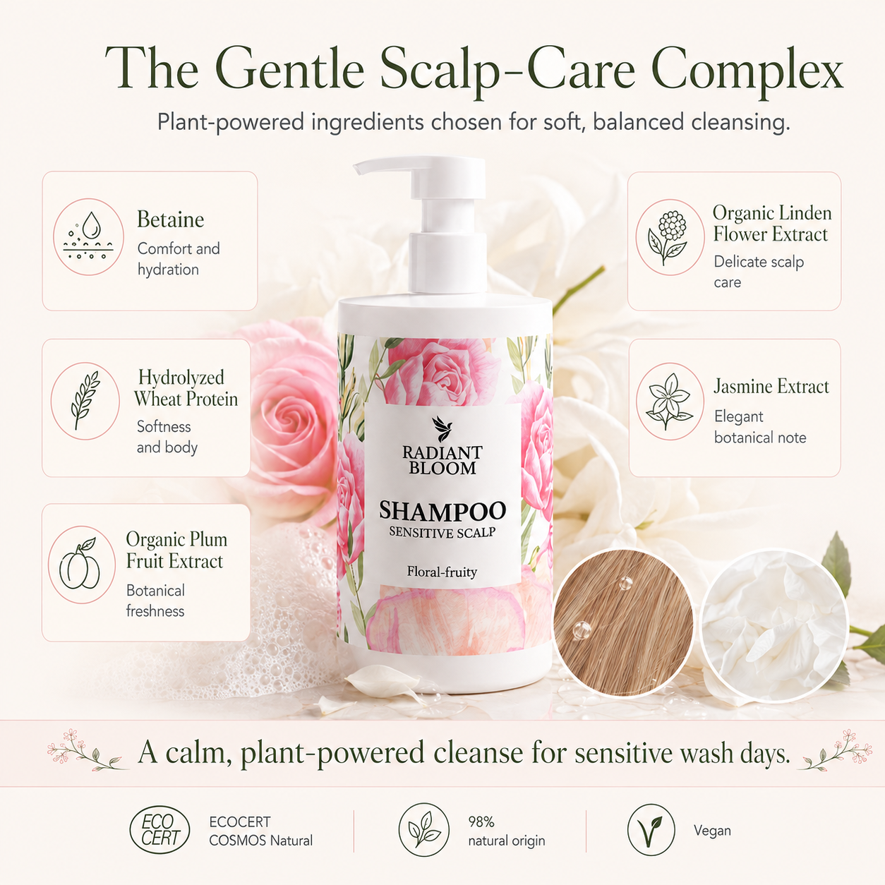 Sensitive Scalp Shampoo Radiant Bloom