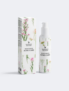 Radiant Bloom Acne Care Moisturiser, lightweight and non-comedogenic