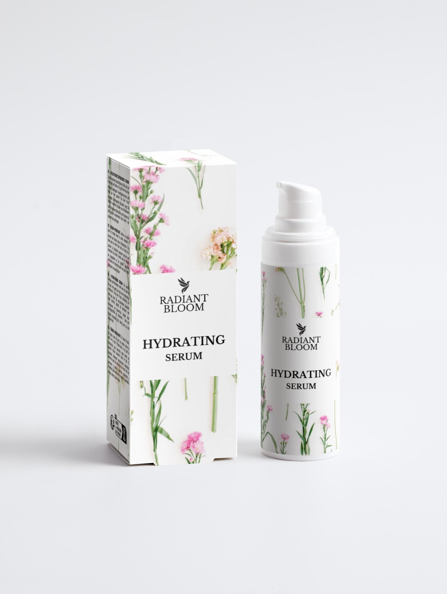 Hydrating Serum – Natural 30ml/ 1.01 fl oz by Radiant Bloom – Natural Organic Skincare